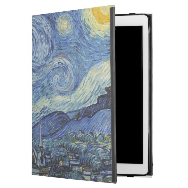 iPad Pro 12.9" Case Vincent van Gogh | La Nuit étoilée, juin 1889 (Devant)