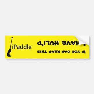 iPaddle Huli Bumpersticker