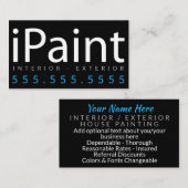 iPaint. House Painter Contractor Visitekaartje (Voorkant / Achterkant)