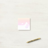 Ipanema Beach Hibiscus Sky Post-it® Notes (Op bureau)