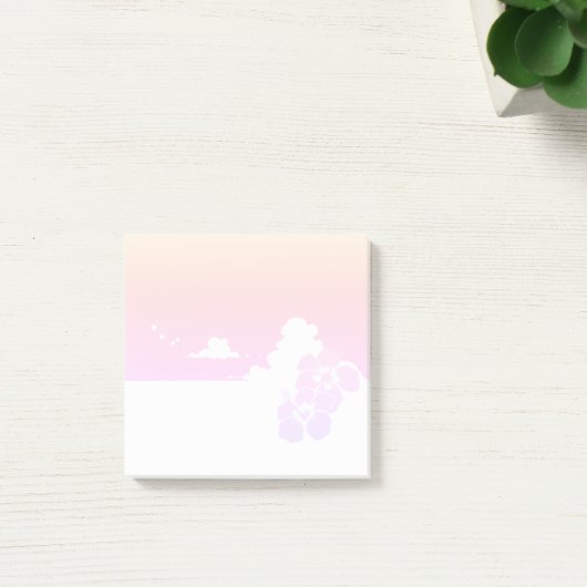 Ipanema Beach Hibiscus Sky Post-it® Notes