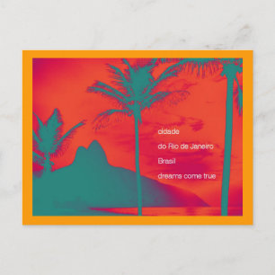 Ipanema, Brazilië Briefkaart