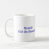 ipanema, Brazilië Rio de Janeiro Koffiemok (Links)