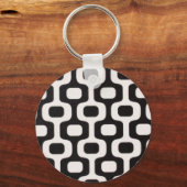 Ipanema Leblon sidewalk Rio Brasil Sleutelhanger (Voorkant)