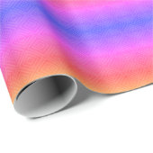 Ipanema Rainbow Hypnotic Diamond Modern Pop Art Cadeaupapier (Rol Hoek)