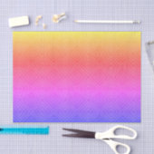 Ipanema Rainbow Hypnotic Diamond Modern Pop Art Tissuepapier (Craft)