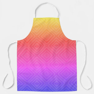 Ipanema Regenboog Hypnotische Diamant Moderne Pop  Schort