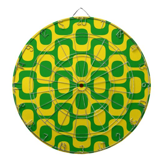 Ipanema Sidewalk Pattern, Beach Pattern, Brazil Dartbord (Voorkant)