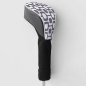 Ipanema Sidewalk Pattern, Beach Pattern, Brazil Golfheadcover (Schuin)