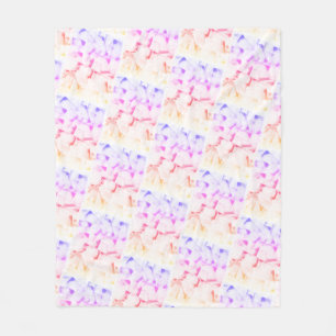 Ipanema Stamp Art Heart Sticker Fleece Deken