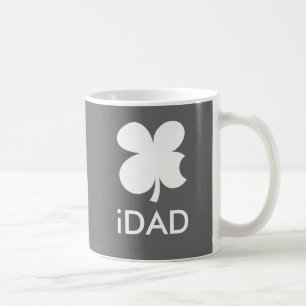 iPapa Mug avec un trèfle chanceux Apple Parody