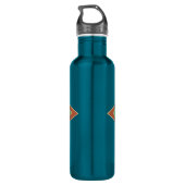 IPCAS Electric Blue Water Flacon Waterfles (Achterkant)