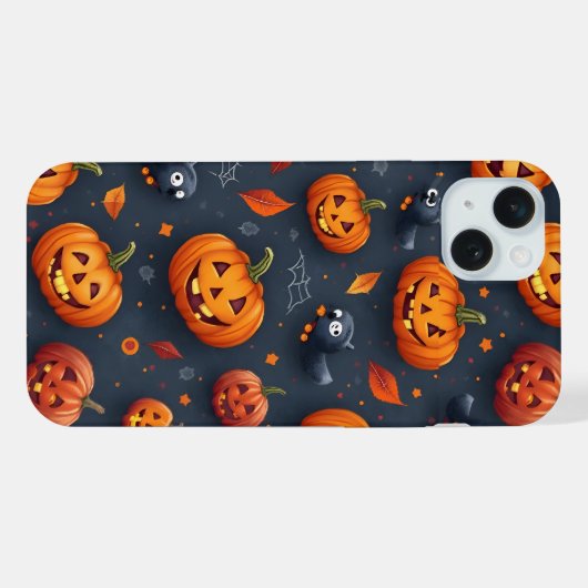 iPhone15 Plus Coque à thème Halloween (Verso Horizontal)