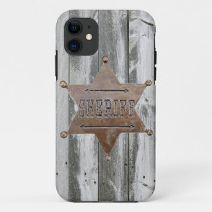 IPHONE5 SHERIFF BADGE HOESJE