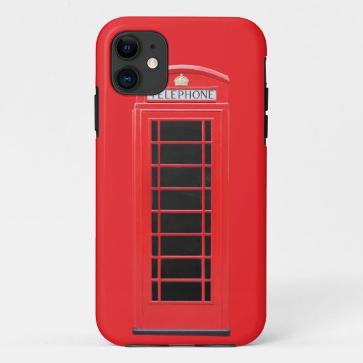 iPhone 11 Anglais Rouge iPad iPod Galaxy Razr Coque (Dos)