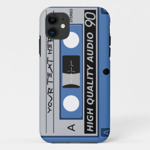 iPhone 11 Bande de cassette personnalisé coque iphone-mate