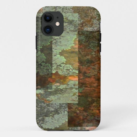iPhone 11 Coque Abstrait Alge Coque-Mate (Dos)