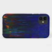 iPhone 11 Coque Blue iPhone5 "Evergreens Abstraits" (Dos (Horizontal))