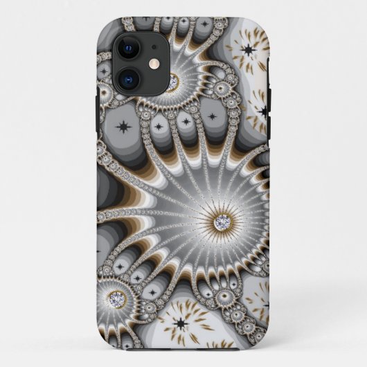 iPhone 11 Coque de conception Abstrait pour iPhone5 Rhinesto (Dos)