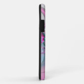 iPhone 11 coque d'iphone en art fractal rose pastel (Dos/Droite)