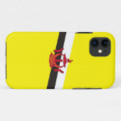 iPhone 11 coque du drapeau du pays du brunei (Dos (Horizontal))