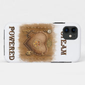 iPhone 11 Coque iPhone4 Coeur alimenté en vapeur (Dos (Horizontal))