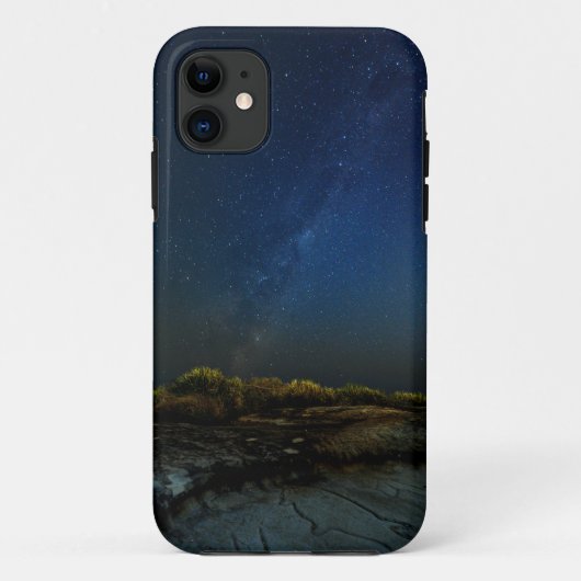 iPhone 11 Coques avec un ciel étoilé (Dos)