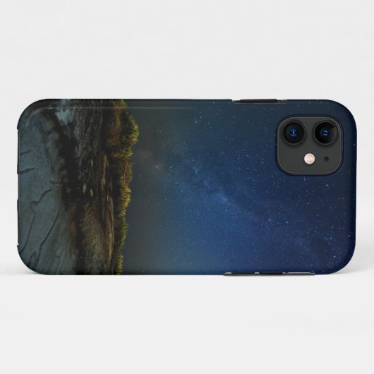 iPhone 11 Coques avec un ciel étoilé (Dos (Horizontal))
