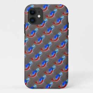 iPhone 11 étoile de natation vers le haut sirènes coque