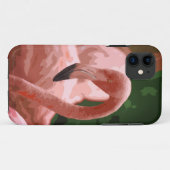 iPhone 11 Flamant rose Pose Art iPhone5 Coque (Dos (Horizontal))