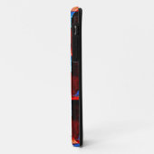 iPhone 11 glace sur roches rouges coque (Dos/Gauche)