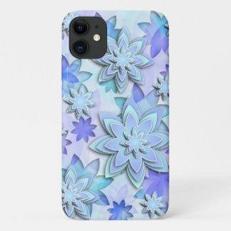 iPhone 11 Hoesje abstracte lotusbloemen