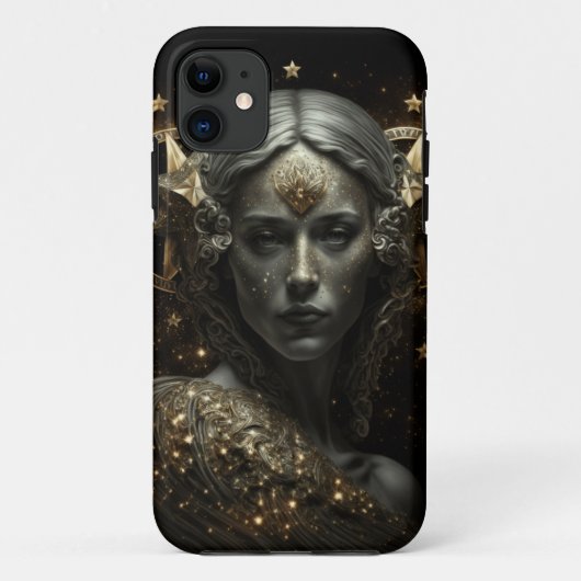 iPhone 11 Hoesje Fantasy Virgo Sign (Achterkant)