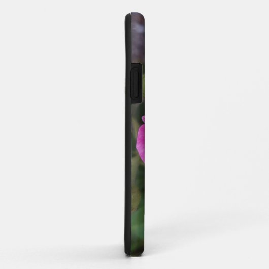 iPhone 11 hoesje met roze bloem (Achterkant/rechts)