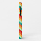 iPhone 11 Hoesje Retro Zig Zag Chevron Pattern (Achterkant/links)