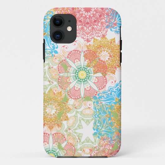 Iphone 11-Hoesje van lentekleurenbloemen Case-Mate iPhone Case (Achterkant)