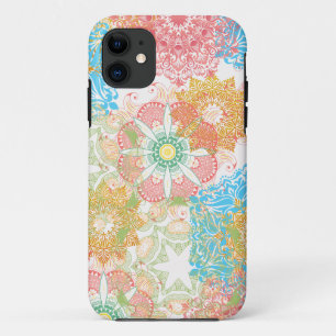 Iphone 11-Hoesje van lentekleurenbloemen 11 Hoesje