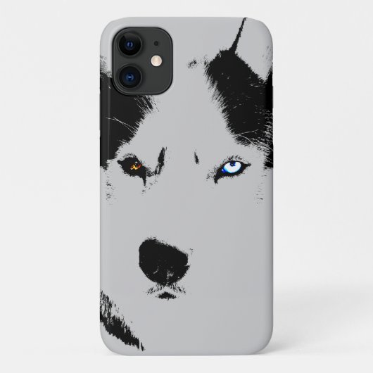 iPhone 11 Husky Galaxy S3 Coque Sled Dog Husky Coque (Dos)