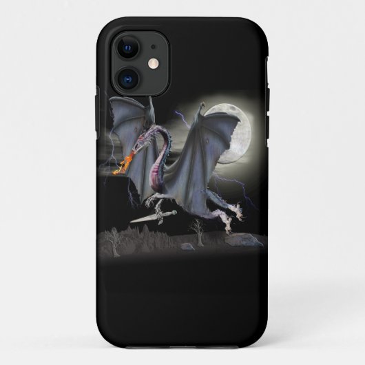 iPhone 11 imaginaire dragon art i-phone 5 coque (Dos)