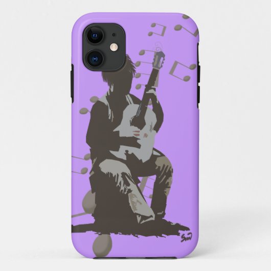 iPhone 11 Le Coque musicien (Dos)