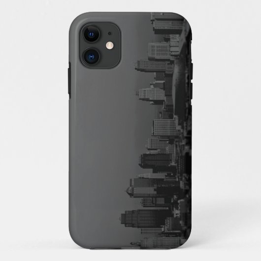 Iphone 11 New York, zwart-wit Case-Mate iPhone Case (Achterkant)