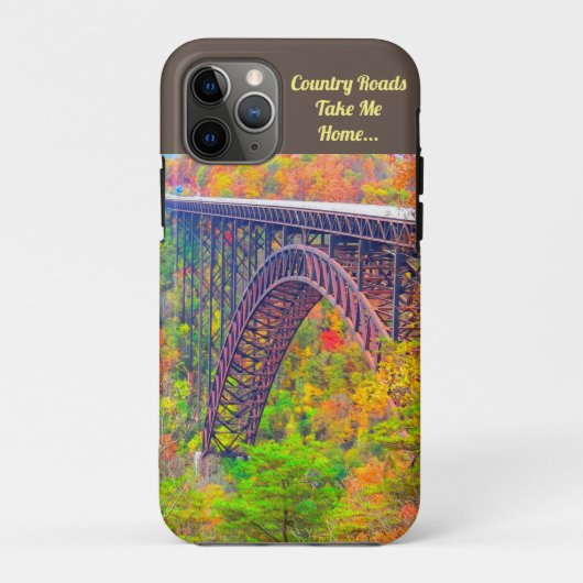 Iphone 11 Pro Coque Country Roads (Dos)