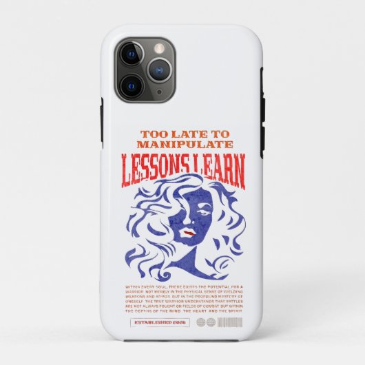 IPHONE 11 PRO MANIPULER LEÇONS APPRISES ÉTUI (Dos)