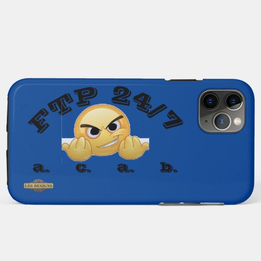 iPhone 11 Pro Max Coque "FTP 24/7" (Dos (Horizontal))