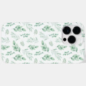 iPhone 11 Pro Max motif feuille vert coque (Verso (horizontal))
