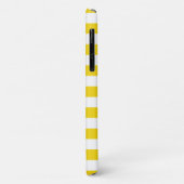 iPhone 11 Stripes été Citron jaune iPhone, Plus, Pro Coque (Dos/Gauche)