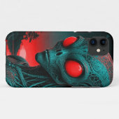 iPhone 11 telefoonhoesje met buitenaards thema Case-Mate iPhone Case (Achterkant (horizontaal))
