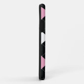 iPhone 11 Téléphone / Coque Tablet PC - Carrés Jacquards - R (Dos/Droite)