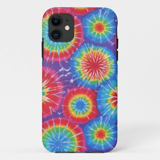 iPhone 11 Tie Dye Coque-Mate Coque (Dos)