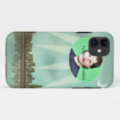 iPhone 11 Ville avec coque photo (Dos (Horizontal))